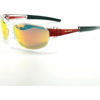 Sluneční brýle Polarizační brýle POLARIZED ACTIVE SPORT 2S1Revo červené
