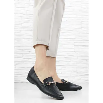 Dámské mokasíny Cathay moda Černé mokasíny BL.BL045B Velikost: 36