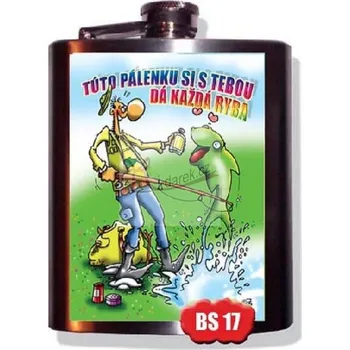 Žertovný předmět Ploskačka pre rybára s rybou (SK)