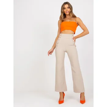 Dámské kalhoty Dámské kalhoty SP 16008.01X béžová - Rosa Rossa béžová S