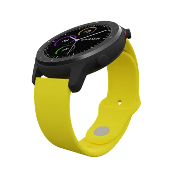 Strapido Jednobarevný náhradní řemínek 20mm Barva: Žlutá