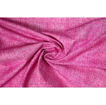 Bavlněné plátno cyklámenový melír