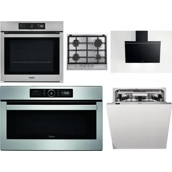 Set domácích spotřebičů WHIRLPOOL AKZ9 9480 IX + WHIRLPOOL AKR 351/IX + WHIRLPOOL AKR 62F LT K + WHIRLPOOL ABSOLUTE AMW 730 IX + WHIRLPOOL WIO 3O540 PELG