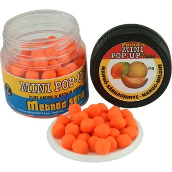 Boilies Mini Pop Up Bojli Mango- melone 7mm (Timár)