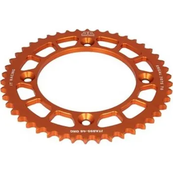 Řetězová sada pro motocykl Zadní rozeta Racelite dural JTA895ORG 50 zubů Oranžová