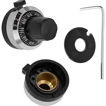 Onpira Knoflík pro víceotáčkový potenciometr o Ø hřídele 6,35 mm