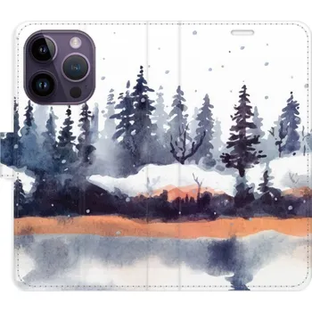 Pouzdro na mobilní telefon Flipové pouzdro iSaprio - Winter 02 - iPhone 14 Pro