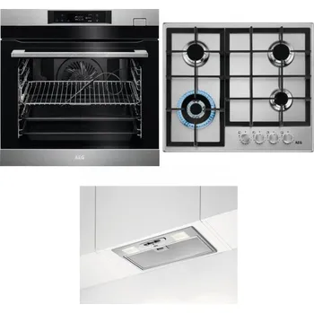 Set domácích spotřebičů AEG BSK782380M + AEG Mastery StepPower HGB64420SM + AEG DGB3523S