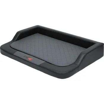 Pelíšek pro psa HobbyDog Pelíšek pro psa Medico Lux eko kůže - černý Velikost: XL - 94x62 cm (83x50 cm)