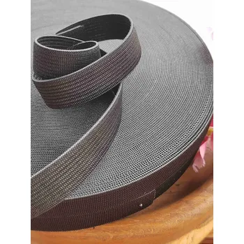 Textilní guma Pruženka hladká šíře 15 mm černá