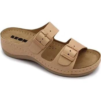 Dámská zdravotní obuv Leon Leons Santy 908 - Béžová Barva: Béžová, Velikost: 38