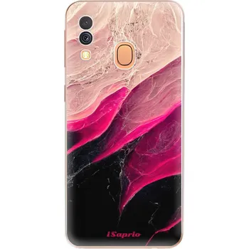 Pouzdro na mobilní telefon Odolné silikonové pouzdro iSaprio - Black and Pink - Samsung Galaxy A40