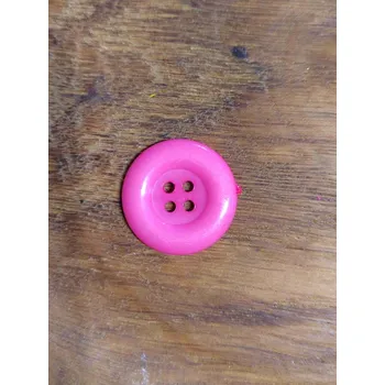 Knoflík Knoflík barevný mix velikost 40", Barva Růžová