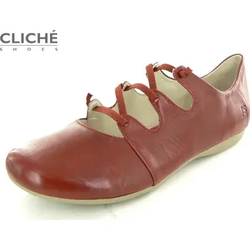 Dámské baleríny Červené baleríny Fiona 04 45