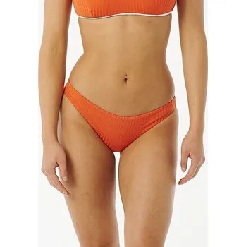 Dámské plavky Plavky Rip Curl PREMIUM SURF CHEEKY PANT Hot Orange velikost L