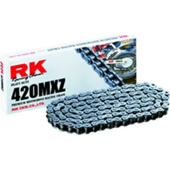 Řetězová sada pro motocykl Moto řetěz RK MXZ Beta 50 RR Supermotard Racing 2006 - 2009 Netěsněný černý