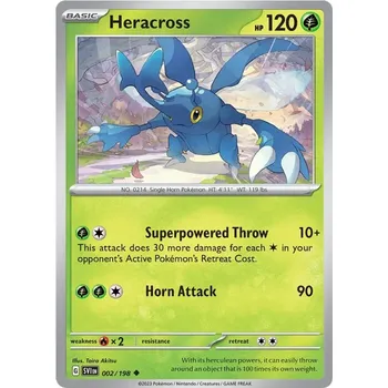 Karetní hra Heracross 002/198 - Scarlet & Violet Typ karty: Non-Holo
