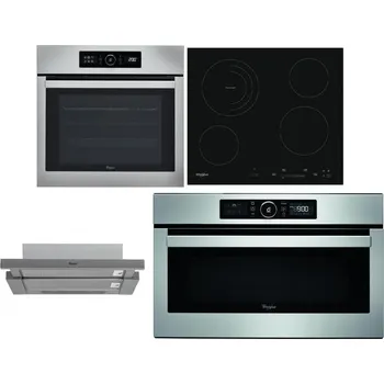Set domácích spotřebičů WHIRLPOOL ABSOLUTE AKZ9 6230 IX + WHIRLPOOL AKT 8900 BA + WHIRLPOOL AKR 749/1 IX + WHIRLPOOL ABSOLUTE AMW 730 IX
