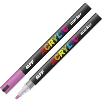 Akrylový popisovač 1ks 4mm fialový MFP 947459