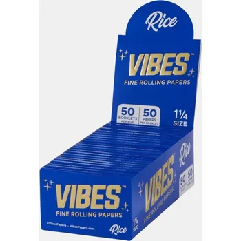 VIBES Cigaretové papírky 1 1/4 Vibes, Rice