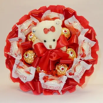 umělá květina Ateliér Confetti Kytice z bonbonů - Anika