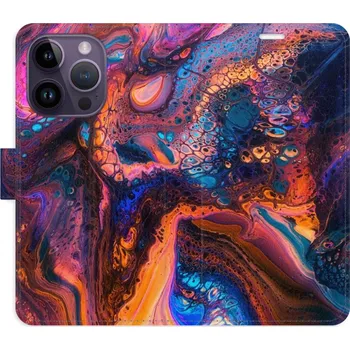 Pouzdro na mobilní telefon Flipové pouzdro iSaprio - Magical Paint - iPhone 14 Pro
