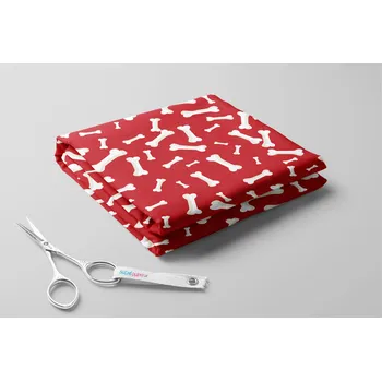 Microfibra, Kostičky Barva: Červená