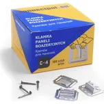 Spona palubková C4 s hřebíky 100 ks