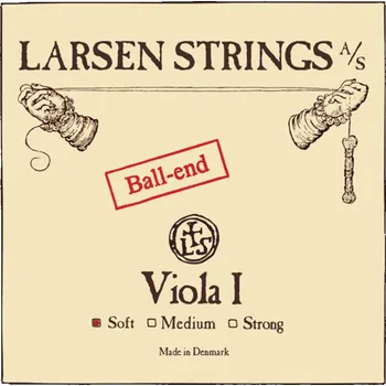 Struna pro kytaru a smyčcový nástroj Larsen Struny pro Violu VirtuosoA Soft ball end 30630
