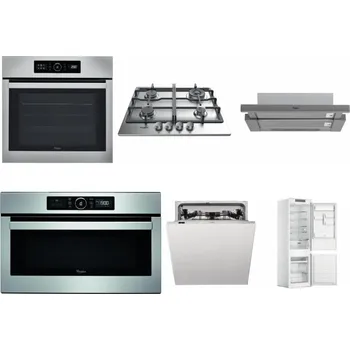 Set domácích spotřebičů WHIRLPOOL ABSOLUTE AKZ9 6230 IX + WHIRLPOOL TKRL 661 IX EU + WHIRLPOOL AKR 749/1 IX + WHIRLPOOL ABSOLUTE AMW 730 IX + WHIRLPOOL WIC 3C33 PFE + WHIRLPOOL WHC18 T311