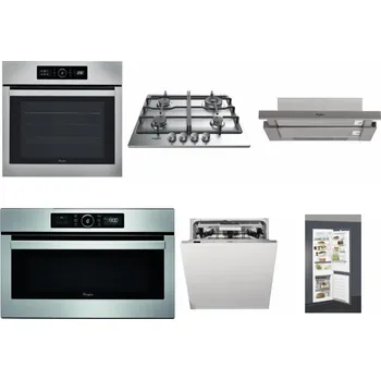 Set domácích spotřebičů WHIRLPOOL ABSOLUTE AKZ9 6230 IX + WHIRLPOOL TKRL 661 IX EU + WHIRLPOOL AKR 5390/1 IX + WHIRLPOOL ABSOLUTE AMW 730 IX + WHIRLPOOL WIO 3O540 PELG + WHIRLPOOL ART 66112