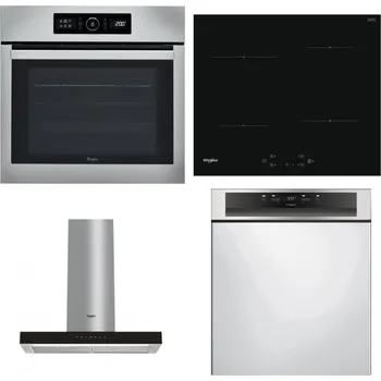 Set domácích spotřebičů WHIRLPOOL ABSOLUTE AKZ9 6230 IX + WHIRLPOOL WS Q2760 BF + WHIRLPOOL WHBS 62F LT K + WHIRLPOOL WBC 3C34 PF X