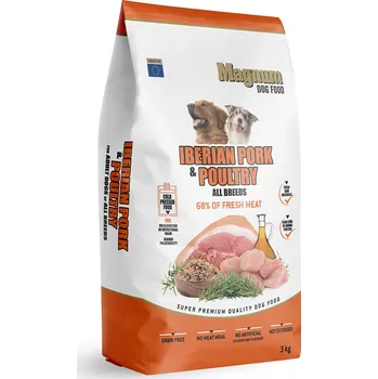 Krmivo pro psa Magnum Iberian Pork & Poultry All Breed Balení: 3kg