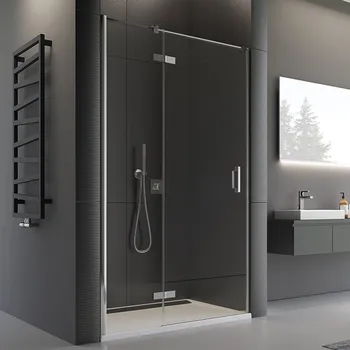 RONAL PUR Jednokřídlé dveře s pevnou stěnou v rovině s vyrovnávacím profilem - panty vlevo PU13PG1201049