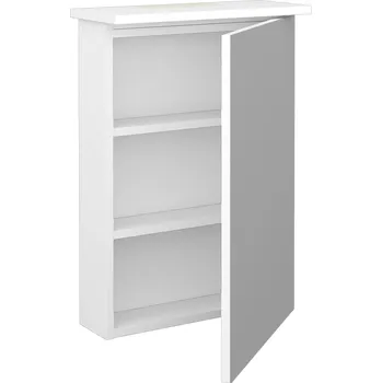 Koupelnový nábytek Dřevojas Jednodveřová galerka SANI GAO 50 - M01 Bílá mat / Pravé