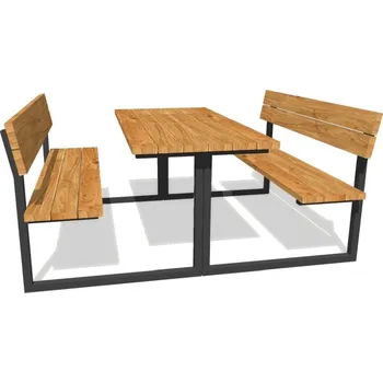 Zahradní sestava Zahradní set Duo zahrádka 1500 mm s prkny z finské borovice + doprava zdarma