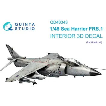 Plastikový model 1/48 Sea Harrier FRS.1 3D-Printed&col.Int. (KIN)