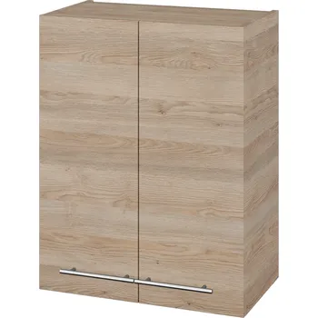 Koupelnový nábytek Dřevojas Horní skříňka DOS SYD2 60 - D17 Colorado / Úchytka T02 / D17 Colorado