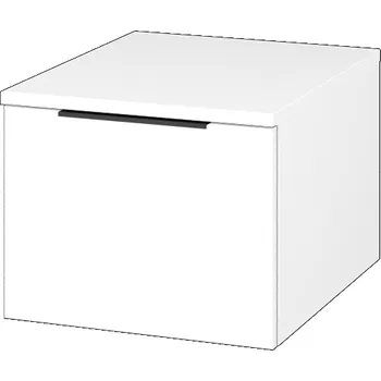 Koupelnový nábytek Dřevojas Nízká skříňka DOS SNZ1 40 - M01 Bílá mat / Úchytka T07 / M01 Bílá mat