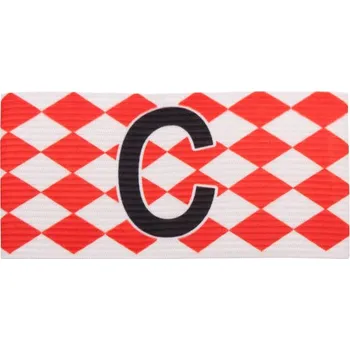 Kapitánská páska elastická bílá/červená