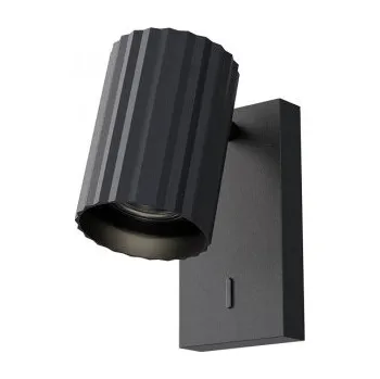 Nástěnné svítidlo Redo Nástěnná lampa Delphi Barva: Černá