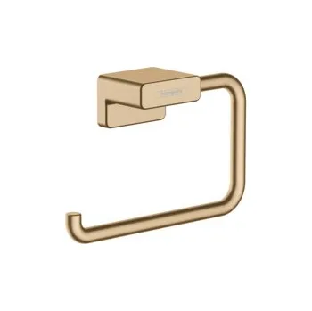 Hansgrohe AddStoris KARTÁČOVANÝ BRONZ Držák na toaletní papír bez krytky