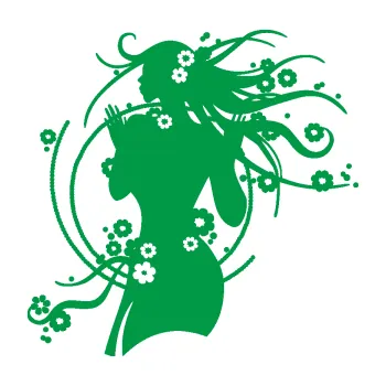 Samolepící dekorace Interiér 009 levá žena (12 - zelená) SAMOLEPKA NA AUTO, NÁLEPKA, FÓLIE, POLEP, TUNING, VLASTNÍ TEXT, TISK, AUTOSAMOLEPKY.cz, POLEPY, OBRÁZEK, LOGO, 3D STICKERS