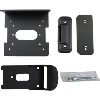 Pohon brány sada pro ruční otevírání k zámku V06, antracit - obsah sady - stříška, protiplech, madlo