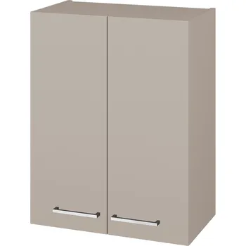 Koupelnový nábytek Dřevojas Horní skříňka DOS SYD2 60 - N07 Stone / Úchytka T04 / N07 Stone