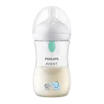 PHILIPS AVENT Láhev Natural Response s ventilem AirFree 260ml, 1m+, slon