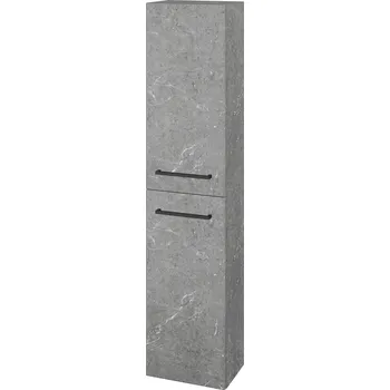 Koupelnový nábytek Dřevojas Vysoká skříň DOS SV1D2 35 - D20 Galaxy / Úchytka T06 / D20 Galaxy / Levé