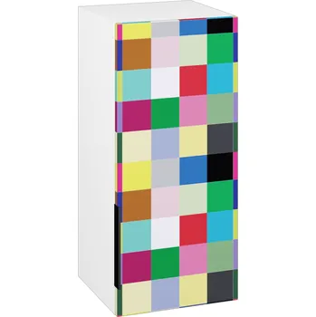 Koupelnový nábytek Dřevojas Horní skříňka SYD 35 - N01 Bílá lesk / Úchytka T07 / IND Individual / Pravé