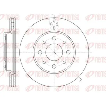 Brzdový kotouč Brzdový kotouč REMSA 6745.10