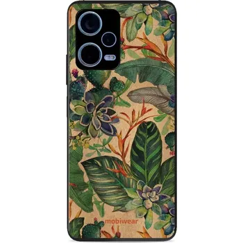 Pouzdro na mobilní telefon Lesklý kryt Mobiwear Glossy - Xiaomi Redmi Note 12 Pro+ 5G - G036G - Sukulenty (Prémiové lesklé pouzdro, obal, kryt Mobiwear Glossy na mobil Xiaomi Redmi Note 12 Pro+ 5G - G036G - Sukulenty, materiál Plast + TPU silikon - krytí po všech stranách,)